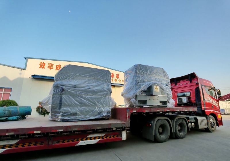 2台YKK高壓電（diàn）機發貨